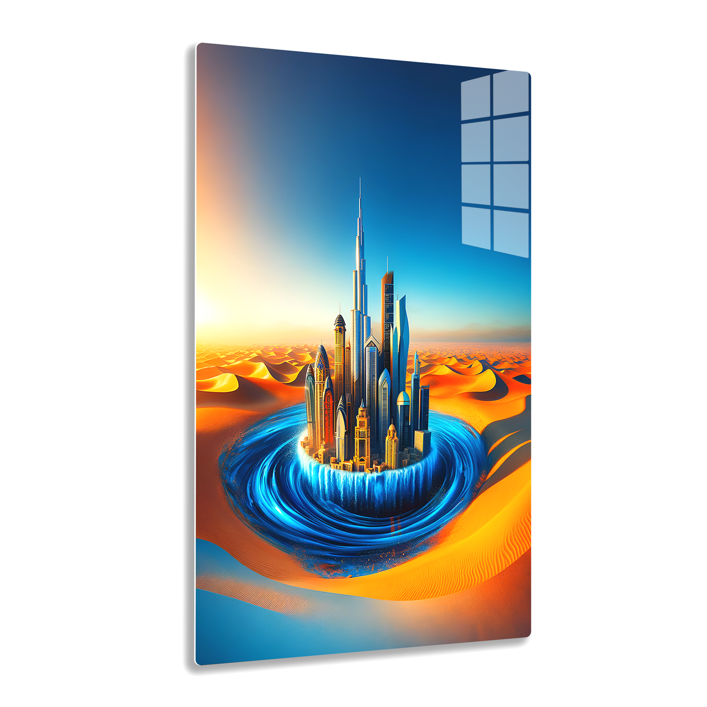 Aqua Metropolis (Acrylic)Aqua Metropolis
Elevate your home with our rimagallery Acrylic Prints. Offering a stunning glass-like appearance and superior quality, these prints transform any rooRimaGallery