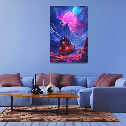 Polar Express Luminescence (Acrylic)Polar Express Luminescence Discover the epitome of modern art with our Acrylic Prints 🌠, merging contemporary elegance with artistic mastery. An ideal choice for thRimaGallery