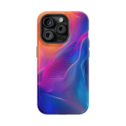 Colorflow Essence (iPhone MagSafe Case)Rima Gallery presents the exclusive Psychedelic Flow MagSafe Durable Case For iphone 13, 14, 15, Pro, Max. Upgrade to our iPhone 13-15 MagSafe Case: Dual-layer proteRimaGallery