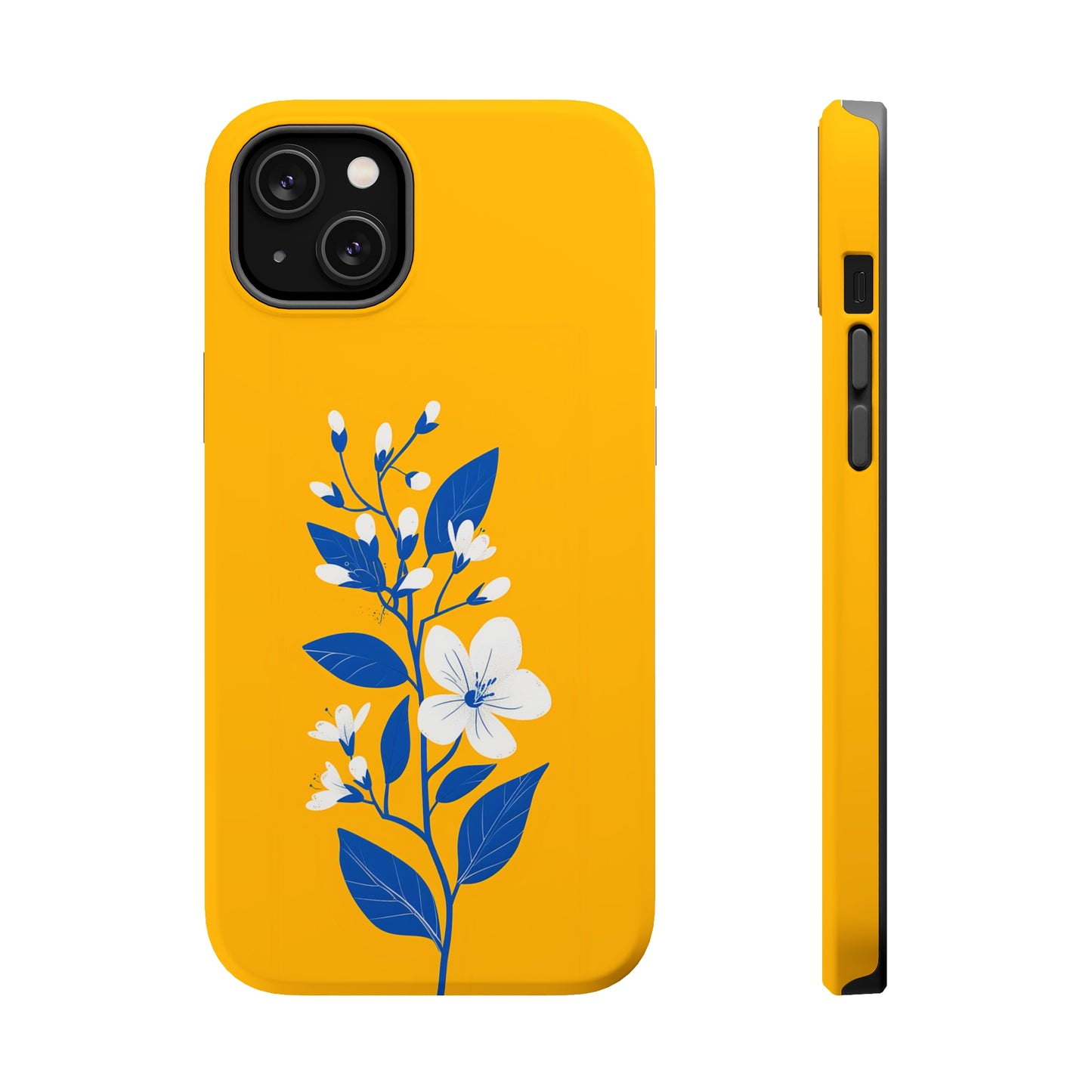 Indigo Bloom (iPhone MagSafe Case)Upgrade your phone's safety and style with Rima Gallery's Boo Beauty MagSafe Case. Dual-layer protection meets stunning design. Shop now for seamless MagSafe compatiRimaGallery