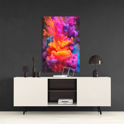 Neon Smoke (Acrylic)Elevate your space with dazzling acrylic prints of Neon Smoke from RimaGallery. Our glass-like 1⁄4” acrylic panels feature stunning prints that make an art statementRimaGallery