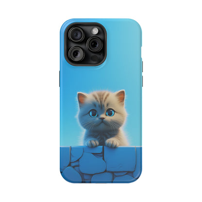 Cute Cat in Blue Sky MagSafe Durable Case: Style Meets Protection 📱✨
Upgrade your device with Rima Gallery's Cute Cat in Blue Sky MagSafe Durable Case. This case is-Blue Sky (iPhone MagSafe Case)