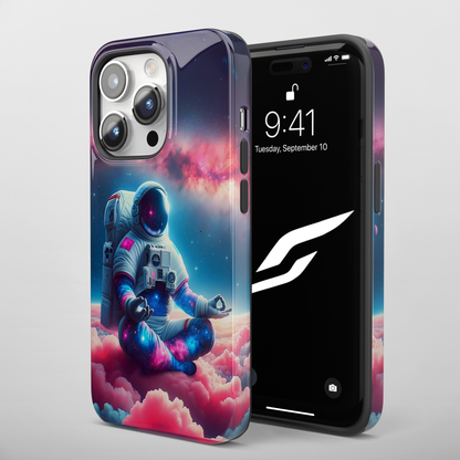 Stardust Meditation (iPhone Case 11-15)RIMA Tough Phone Case: Your iPhone's Perfect Armor! Tailored for iPhone 11-15, offering elegant design and robust protection. Embrace the fusion of technology and suRimaGallery