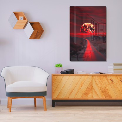 Crimson Eclipse (Acrylic)Discover the epitome of modern art with our Acrylic Prints 🌠, merging contemporary elegance with artistic mastery. An ideal choice for those seeking to refine theirRimaGallery