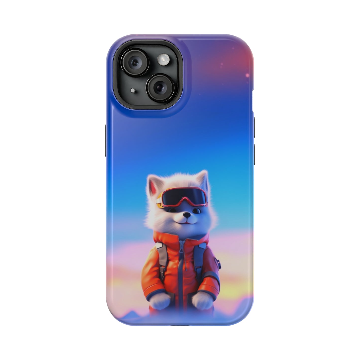 Ski Patrol Pup (iPhone MagSafe Case)Ski Patrol Pup Husky MagSafe Durable Case: Style Meets Protection 📱✨
Upgrade your device with Rima Gallery's Ski Patrol Pup MagSafe Durable Case. This case isn’t juRimaGallery