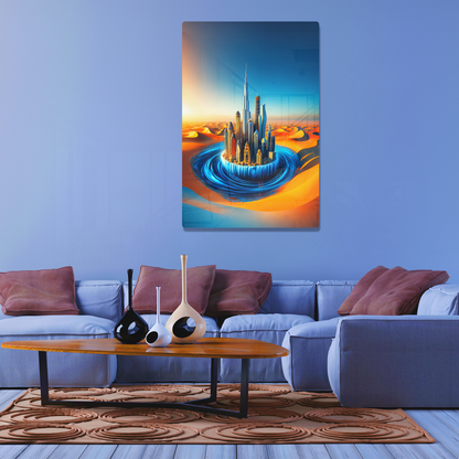 Aqua Metropolis (Acrylic)Aqua Metropolis
Elevate your home with our rimagallery Acrylic Prints. Offering a stunning glass-like appearance and superior quality, these prints transform any rooRimaGallery