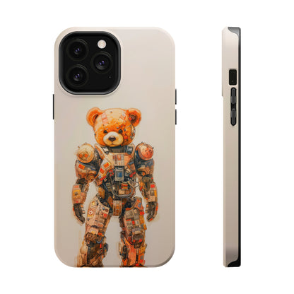 Teddy Mech (iPhone MagSafe Case)Teddy Mech Revolutionize your iPhone's look and feel with RIMA Tough Phone Case – ultimate protection meets elegant style for iPhone 11-15. Grab yours now! 🛡️📱RimaGallery