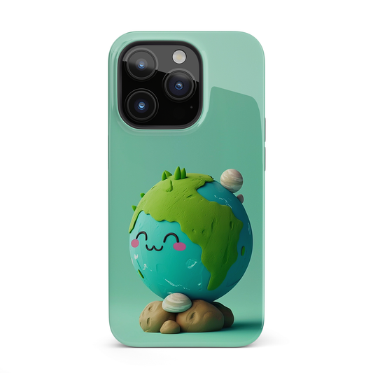 Adorable clay earth (iPhone Case 11-15)Transform your iPhone experience with RIMA's Tough Case - Premium style &amp; security for iPhone 11-15. Click to own the ultimate protection! 🛡️📲RimaGallery
