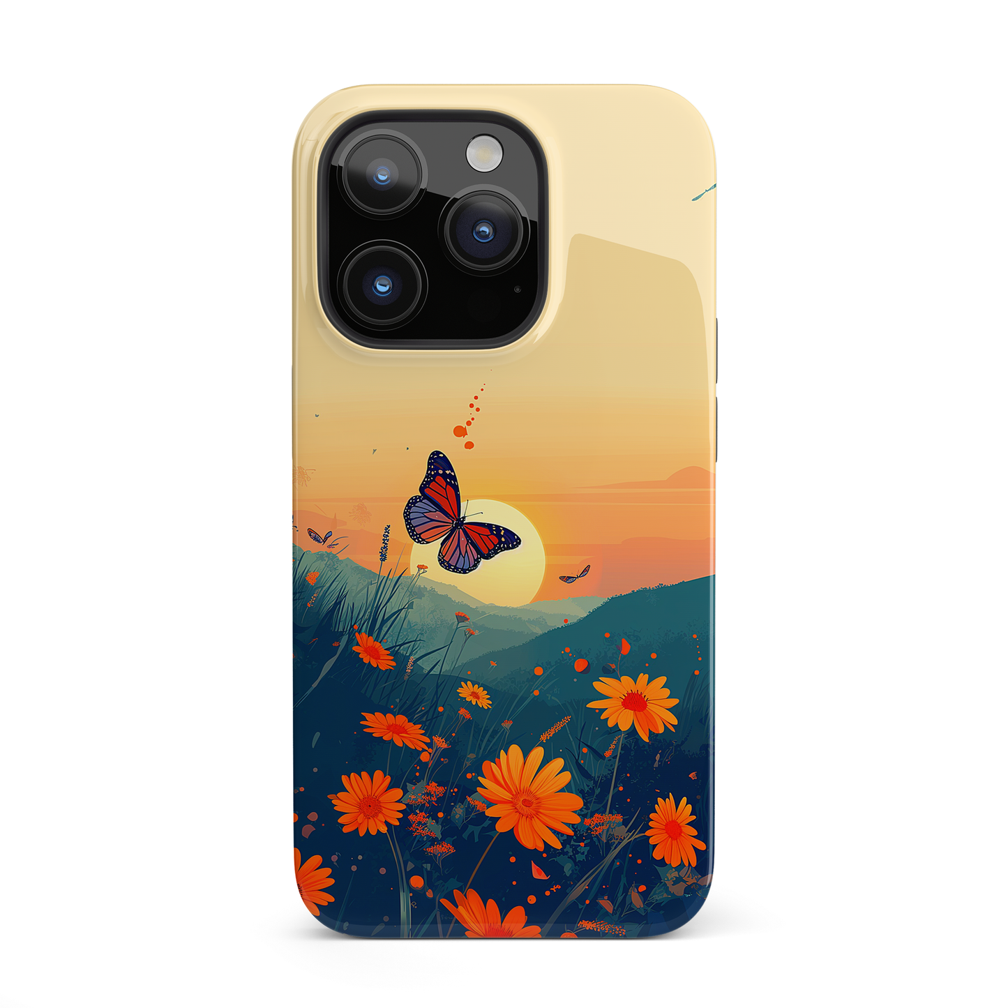 Flutter Bloom (iPhone MagSafe Case)Flutter Bloom Revolutionize your iPhone's look and feel with RIMA Tough Phone Case – ultimate protection meets elegant style for iPhone 11-15. Grab yours now! 🛡️📱RimaGallery