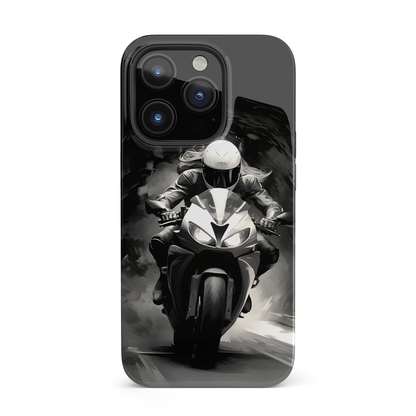 Female Night Biking (iPhone Case 11-15)RIMA Tough Phone Case for iPhone 11, 12, 13, 14, &amp; 15 : Female Night Biking with Glossy Finish 📱✨
Protect your iPhone models 11 through 15 in style with this duRimaGallery