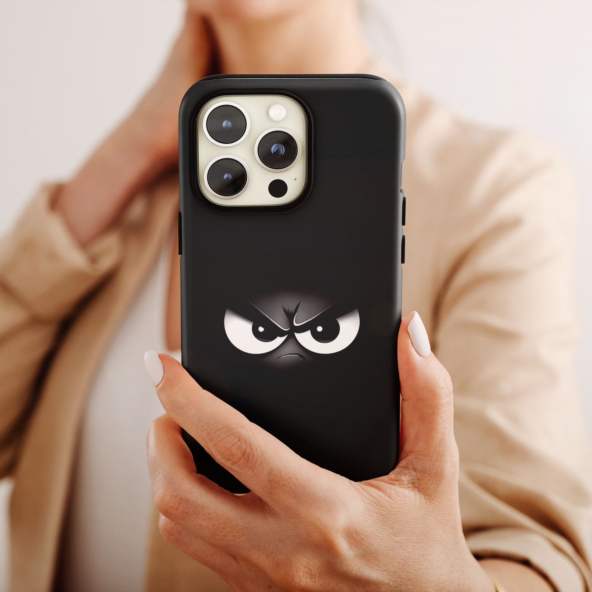 Noir Expression (iPhone Case 11-15)Contemporary Protection for the Trendsetter. Elevate your iPhone experience with RIMA Tough Phone Case. Compatible with the iPhone 11–15, it combines contemporary deRimaGallery