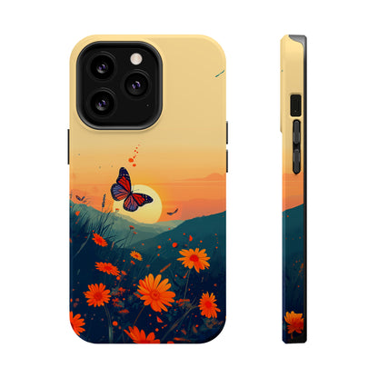 Flutter Bloom (iPhone MagSafe Case)Flutter Bloom Revolutionize your iPhone's look and feel with RIMA Tough Phone Case – ultimate protection meets elegant style for iPhone 11-15. Grab yours now! 🛡️📱RimaGallery