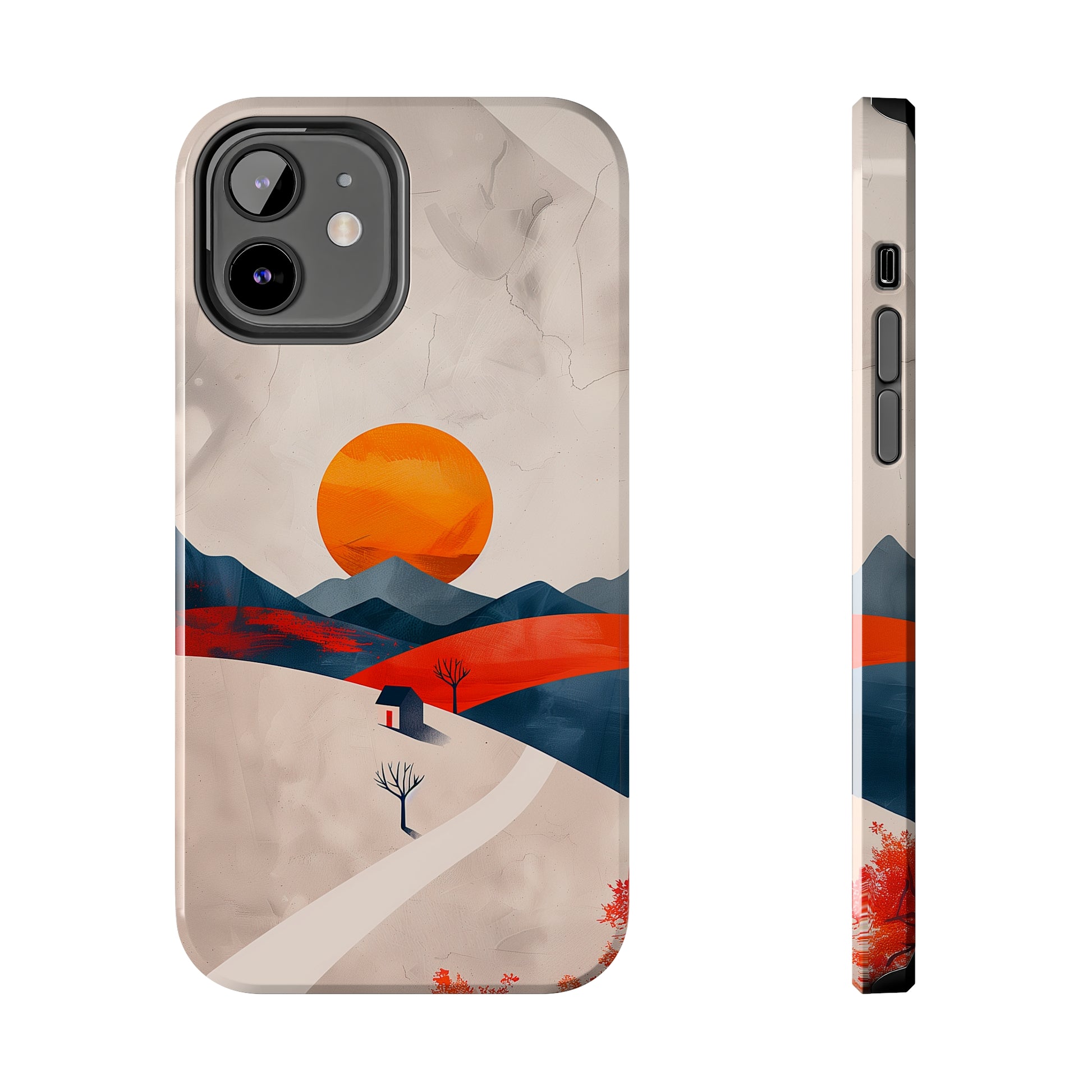 Amber Awakening (iPhone Case 11-15)Shop RIMA Tough Phone Case for iPhone 11-15: Ultimate protection with double-layer defense, glossy finish, and wireless charging compatibility. Urban and weather-resRimaGallery