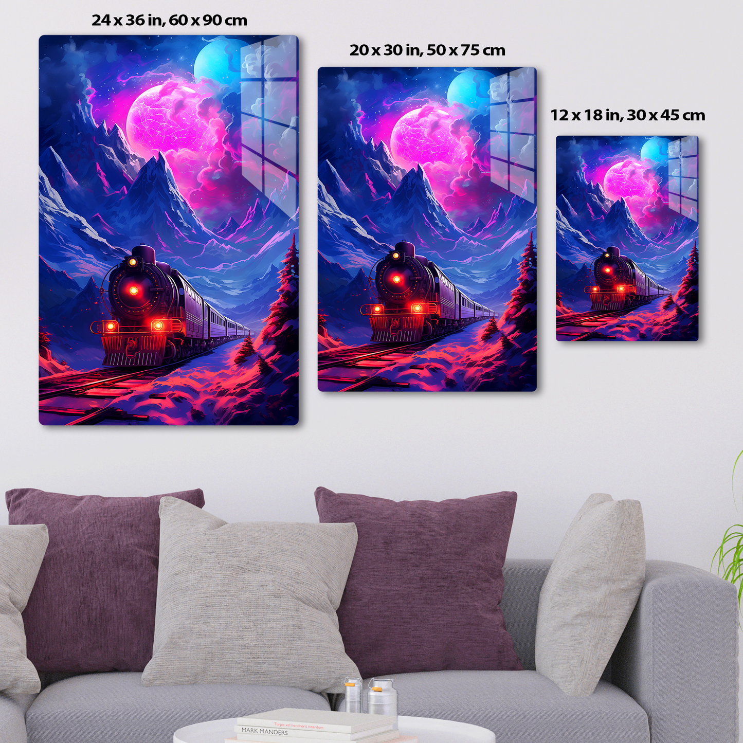 Polar Express Luminescence (Acrylic)Polar Express Luminescence Discover the epitome of modern art with our Acrylic Prints 🌠, merging contemporary elegance with artistic mastery. An ideal choice for thRimaGallery