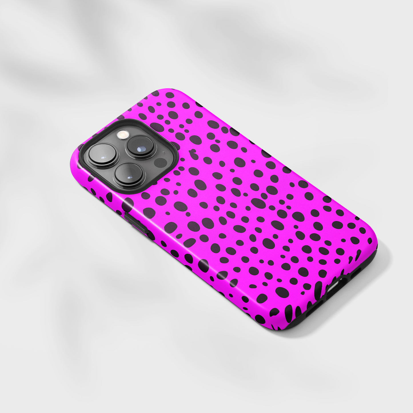 Dotted Delight - Purple (iPhone MagSafe Case)Elevate your iPhone's style with a Purple surface with scattered dark dots and a MagSafe Case, offering robust protection, MagSafe compatibility, and a choice of matRimaGallery