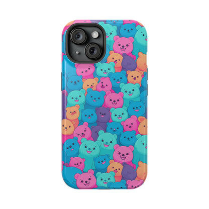 Cheerful Bear Party (iPhone MagSafe Case)Cheerful Bear Party MagSafe Durable Case: Style Meets Protection 📱✨
Upgrade your device with Rima Cheerful Bear Party MagSafe Durable Case. This case isn’t just aboRimaGallery