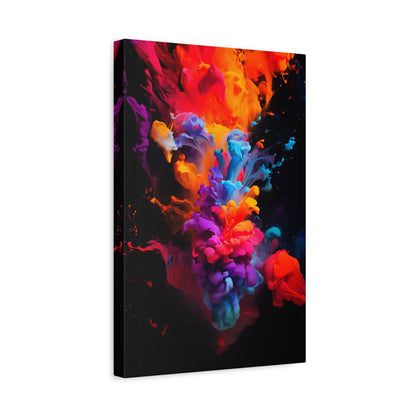 Color Symphony (Canvas)Color Symphony (Canvas  Matte finish, stretched, with a depth of 1.25 inches) Elevate your décor with RimaGallery’s responsibly made art canvases. Our eco-friendly mRimaGallery