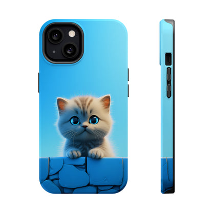 Cute Cat in Blue Sky MagSafe Durable Case: Style Meets Protection 📱✨
Upgrade your device with Rima Gallery's Cute Cat in Blue Sky MagSafe Durable Case. This case is-Blue Sky (iPhone MagSafe Case)