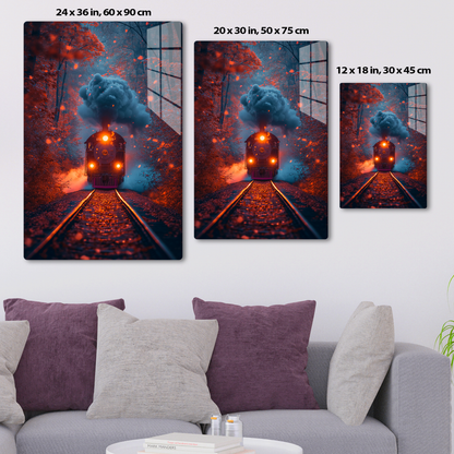 Autumn Journey (Acrylic)Make a statement with Autumn Journey acrylic prints. The 1⁄4" acrylic panel exudes the illusion of a smooth glass surface for vibrant artwork. Pre-installed hanging RimaGallery