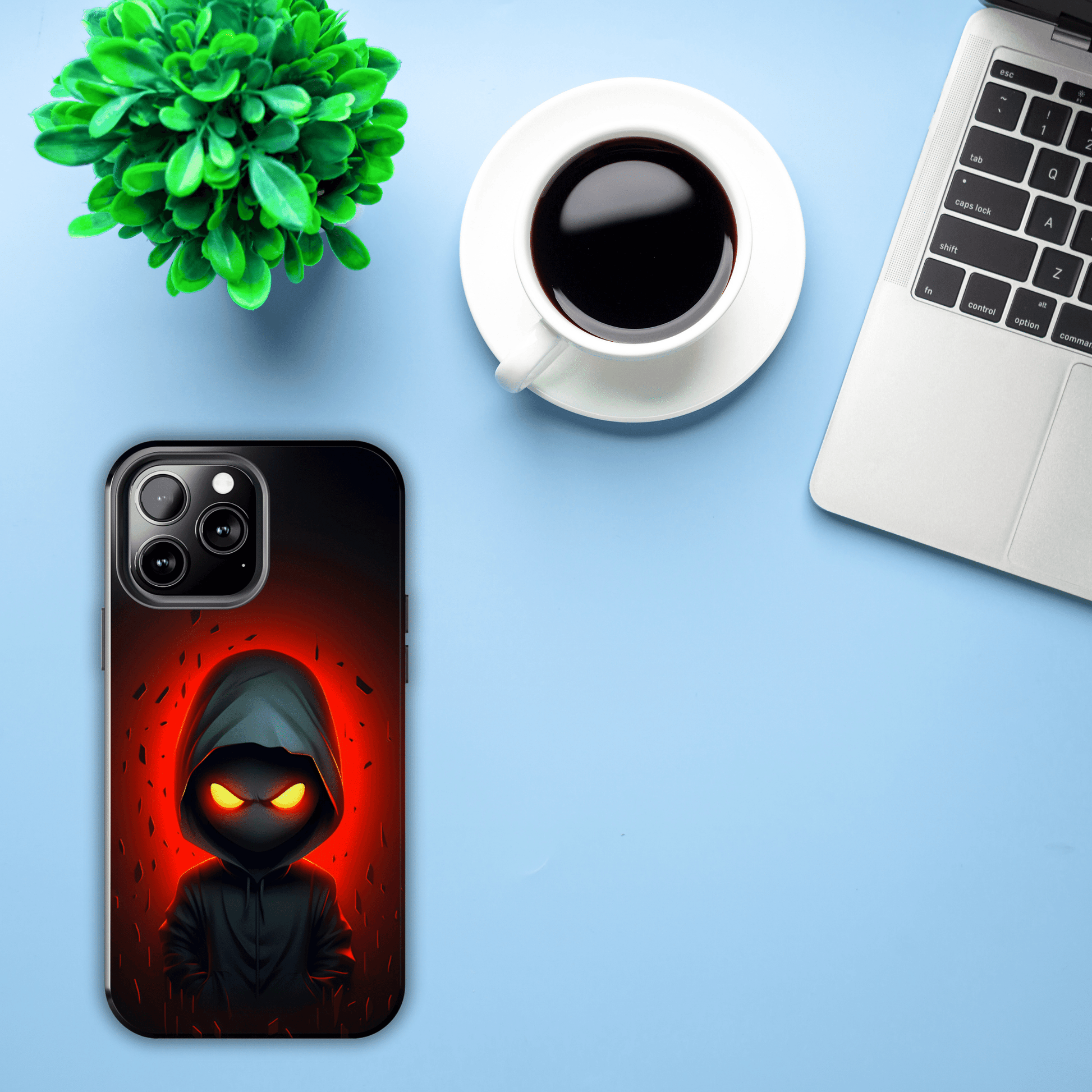 Hoodie Monster (iPhone Case 11-15)Revolutionize your iPhone's look and feel with RIMA Tough Phone Case – ultimate protection meets elegant style for iPhone 11-15. Grab yours now! 🛡️📱RimaGallery