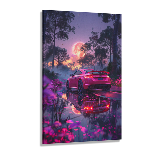 Moonlit Majesty (Canvas)Discover Moonlit Majesty on canvas at RimaGallery. Elevate your space with ethically produced, vibrant art. Free US shipping. Shop now!RimaGallery