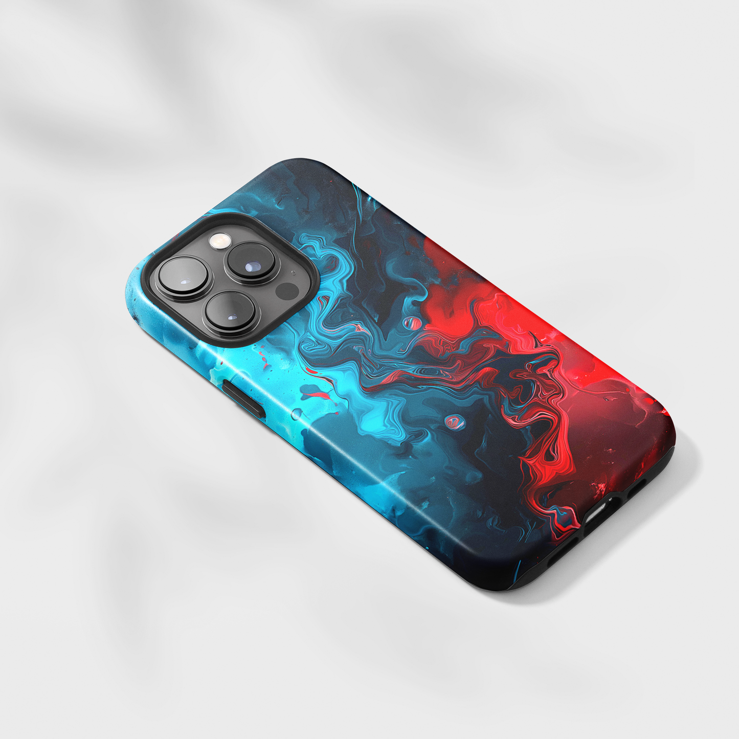 Whimsy Waves (iPhone MagSafe Case)Elevate your iPhone's style with Abstract Red and Blue Swirl Pattern Smartphone Case MagSafe Case, offering robust protection, MagSafe compatibility, and a choice ofRimaGallery