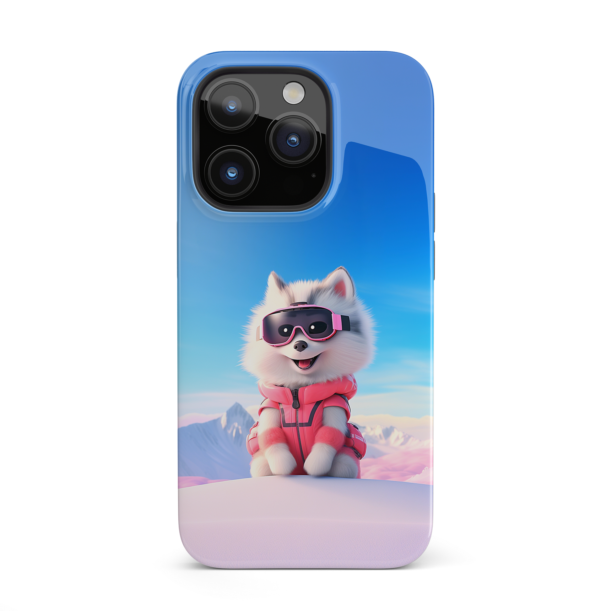 Pink Pup Skier (iPhone MagSafe Case)Pink Pup Skier MagSafe Durable Case: Style Meets Protection 📱✨
Upgrade your device with Rima Gallery's Pink Pup Skier MagSafe Durable Case. This case isn’t just aboRimaGallery