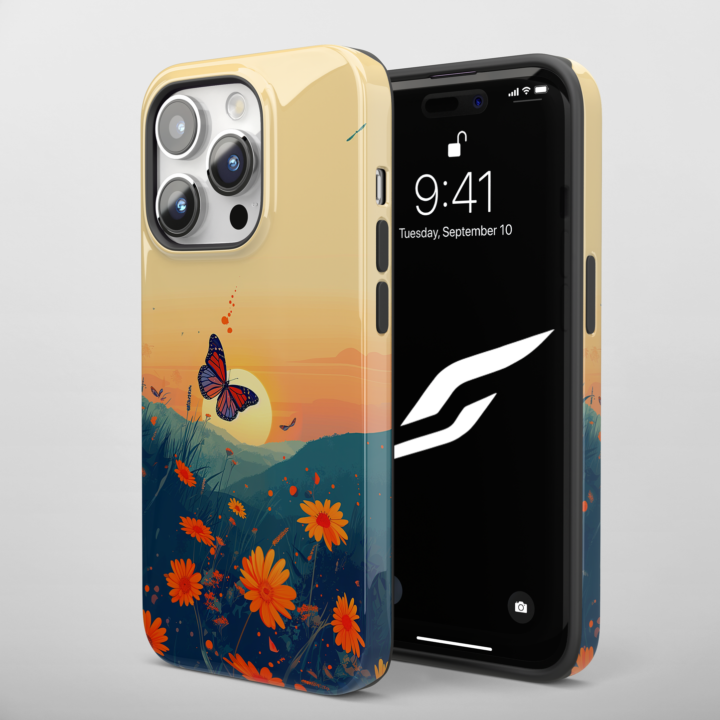 Flutter Bloom (iPhone MagSafe Case)Flutter Bloom Revolutionize your iPhone's look and feel with RIMA Tough Phone Case – ultimate protection meets elegant style for iPhone 11-15. Grab yours now! 🛡️📱RimaGallery