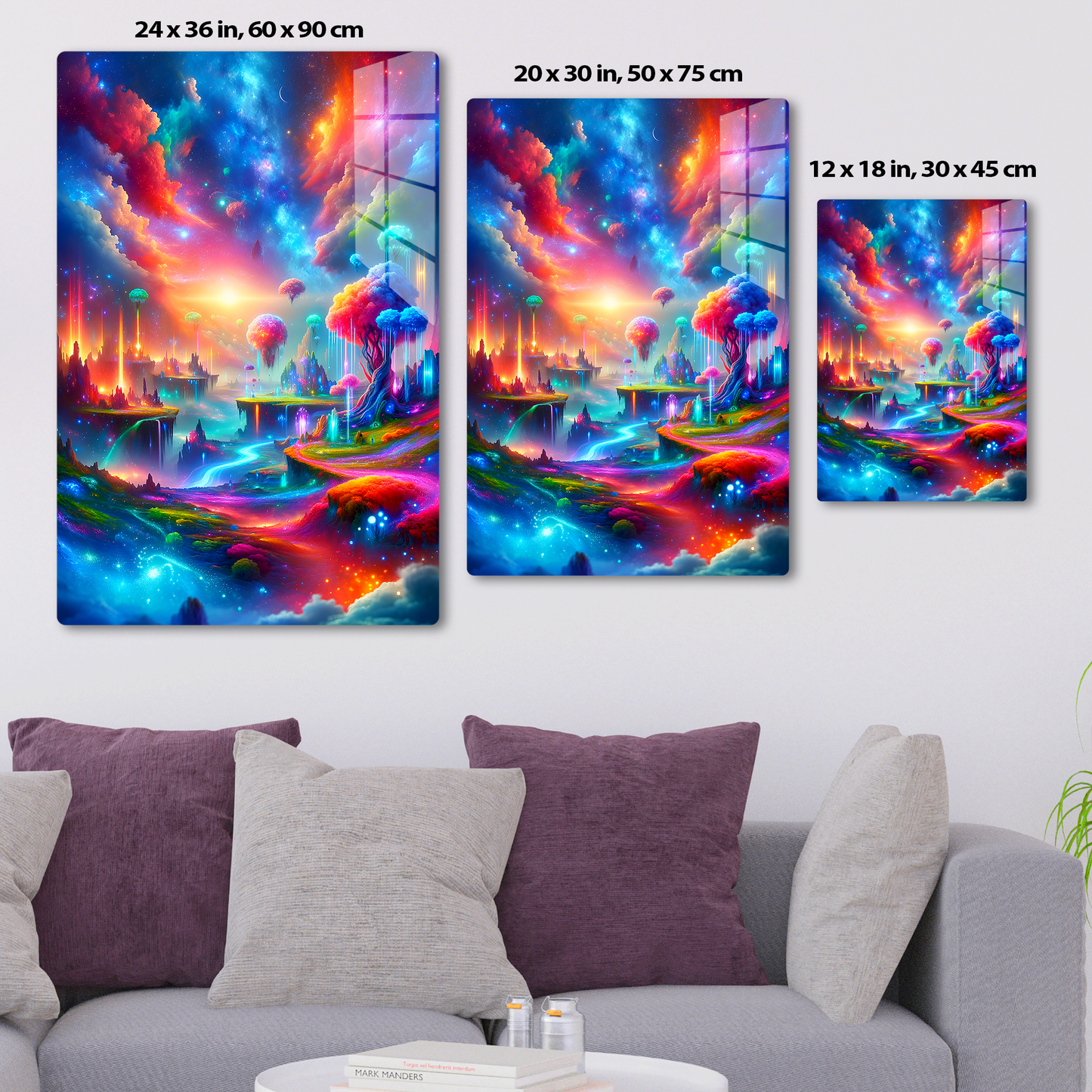 Vivid Dreamscape Fusion (Acrylic)Vivid Dreamscape Fusion
Transform your space with our elegant Acrylic Prints, where art meets modernity. Experience superior quality with high-grade acrylic and vibrRimaGallery