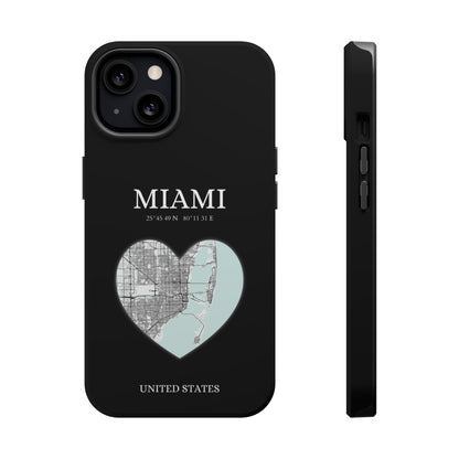 Miami Heartbeat - White (iPhone MagSafe Case)Elevate your iPhone's style with the Miami Heartbeat White MagSafe Case, offering robust protection, MagSafe compatibility, and a choice of matte or glossy finish. PRimaGallery