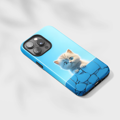 Cute Cat in Blue Sky MagSafe Durable Case: Style Meets Protection 📱✨
Upgrade your device with Rima Gallery's Cute Cat in Blue Sky MagSafe Durable Case. This case is-Blue Sky (iPhone MagSafe Case)