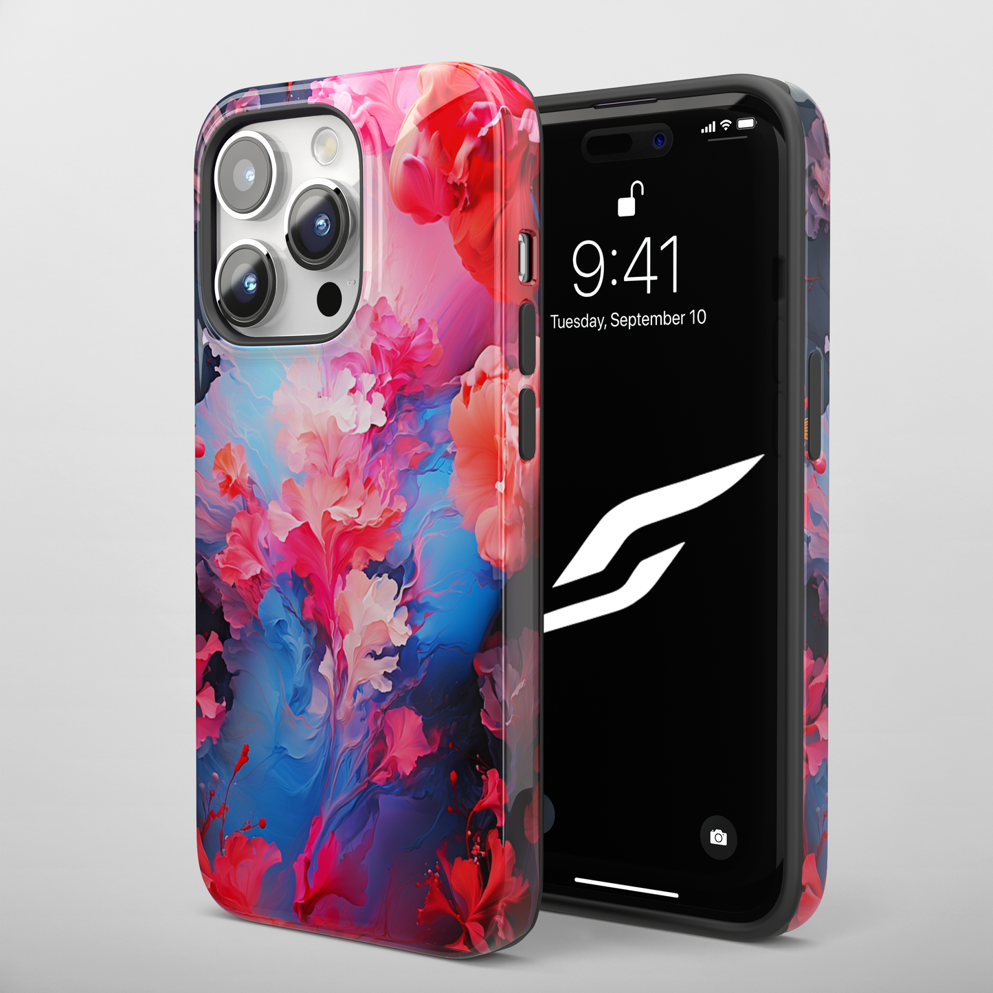 Floral Harmony (iPhone Case 11-15)RIMA Tough Phone Case: Unmatched Style &amp; Protection for iPhone 11, 12, 13, 14, &amp; 15 🛡️📱
Product Description:
Discover the RIMA Tough Phone Case, exclusivelRimaGallery