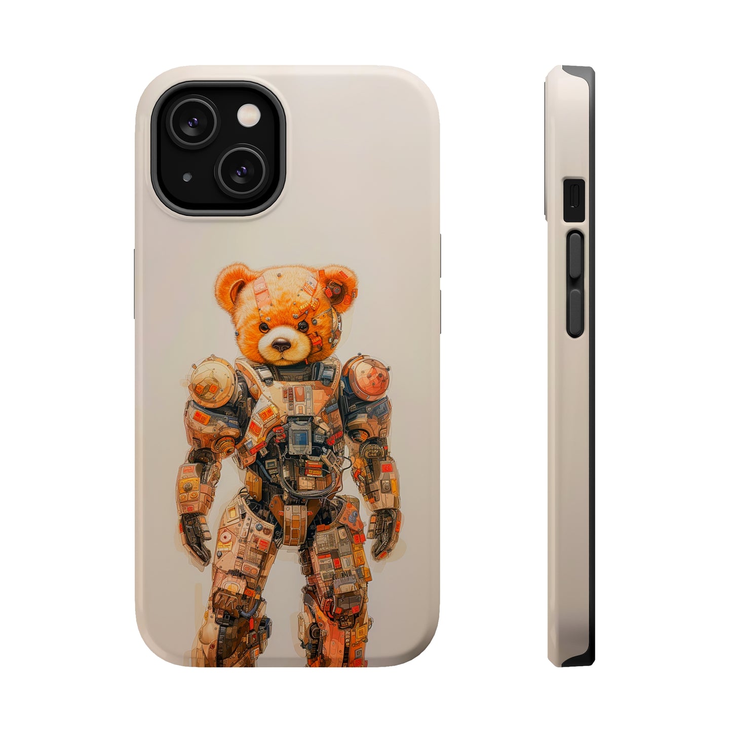 Teddy Mech (iPhone MagSafe Case)Teddy Mech Revolutionize your iPhone's look and feel with RIMA Tough Phone Case – ultimate protection meets elegant style for iPhone 11-15. Grab yours now! 🛡️📱RimaGallery