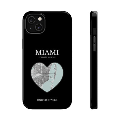 Miami Heartbeat - White (iPhone MagSafe Case)Elevate your iPhone's style with the Miami Heartbeat White MagSafe Case, offering robust protection, MagSafe compatibility, and a choice of matte or glossy finish. PRimaGallery