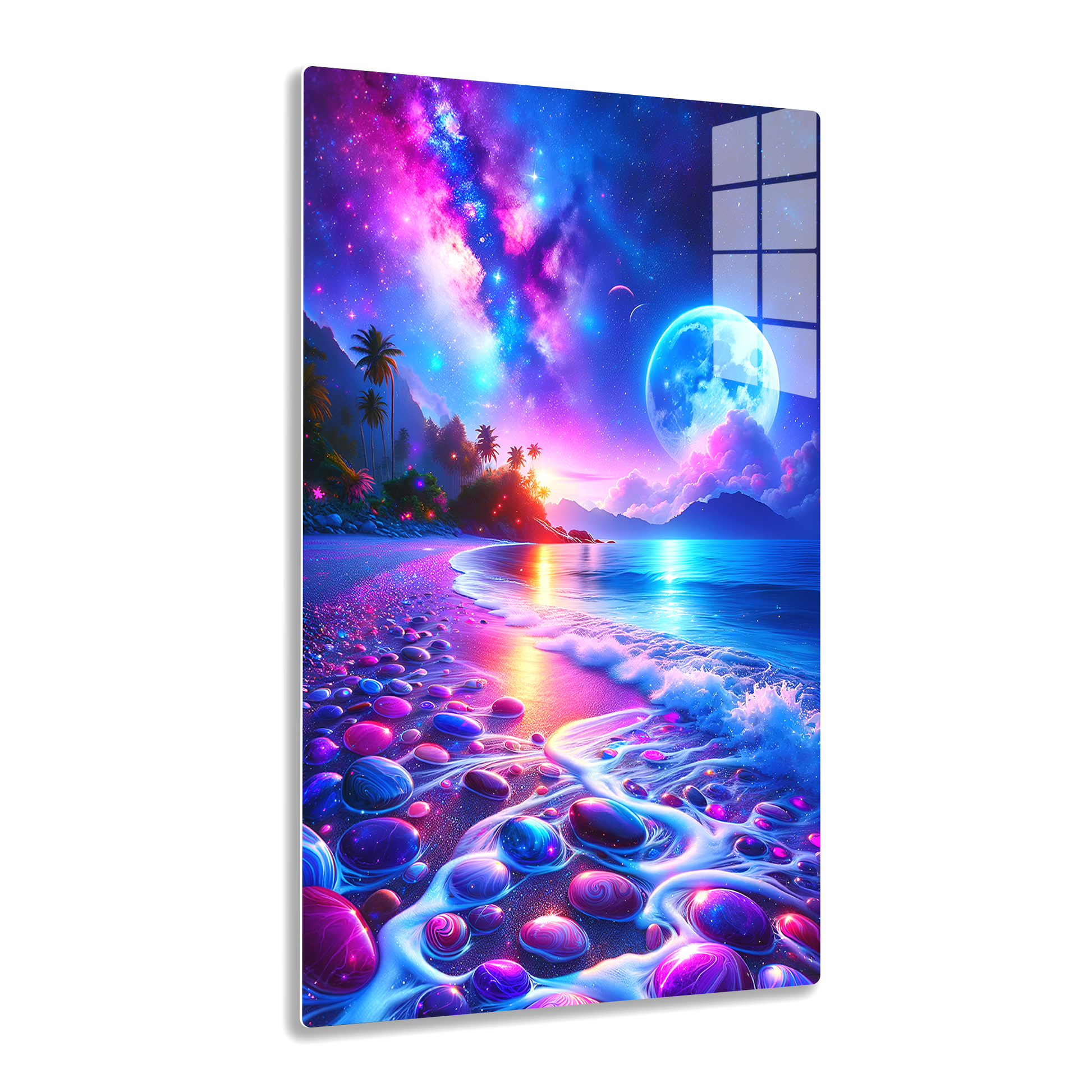 Moonglade Mirage (Acrylic)Make a design statement with Moonglade Mirage acrylic prints from RimaGallery. The sleek 1⁄4" acrylic material creates a glass-like illusion for your wall art. PrintRimaGallery