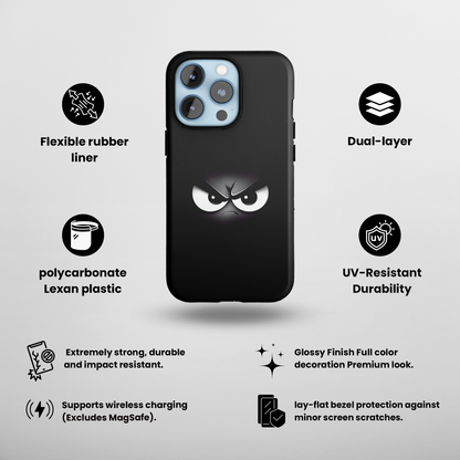 Noir Expression (iPhone Case 11-15)Contemporary Protection for the Trendsetter. Elevate your iPhone experience with RIMA Tough Phone Case. Compatible with the iPhone 11–15, it combines contemporary deRimaGallery