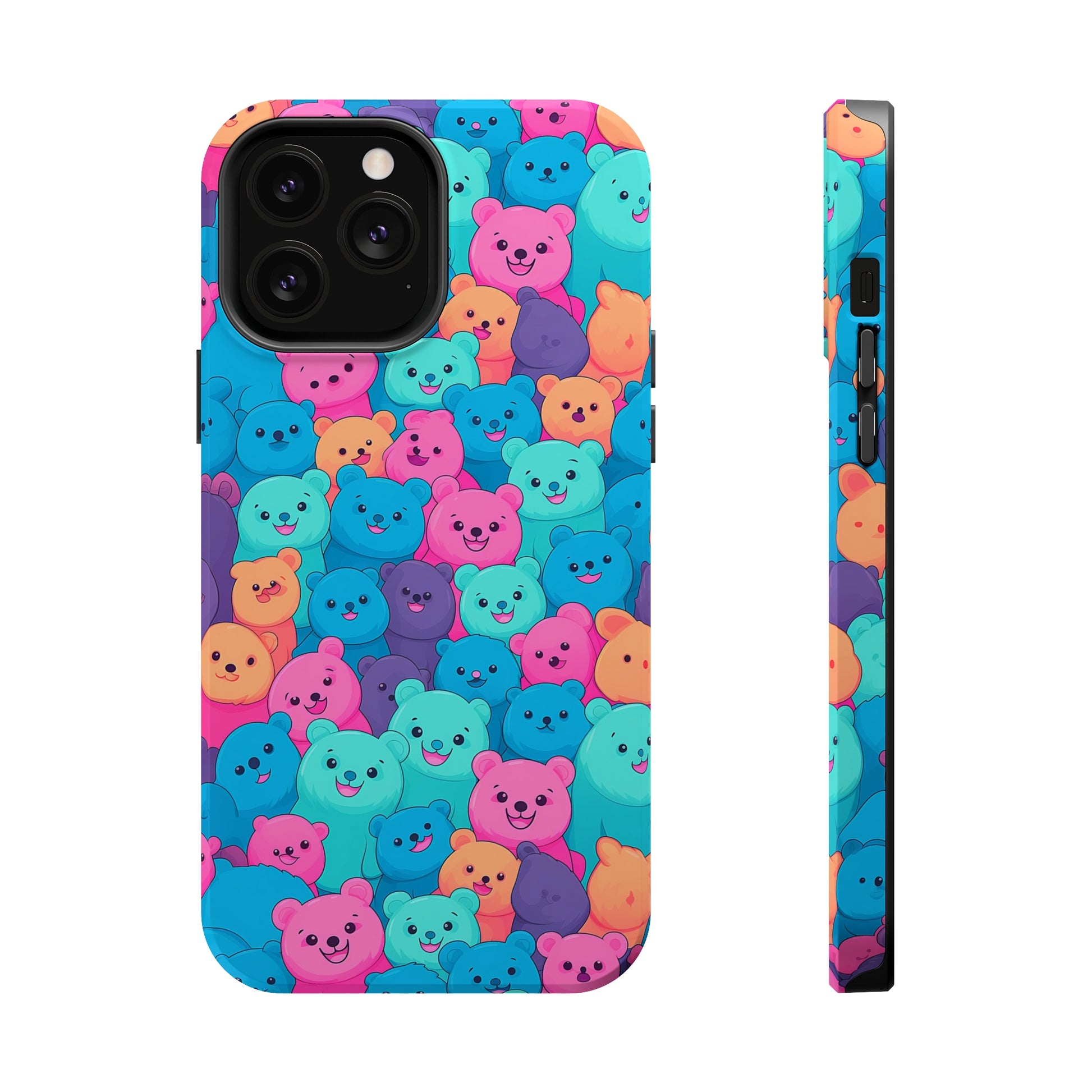 Cheerful Bear Party (iPhone MagSafe Case)Cheerful Bear Party MagSafe Durable Case: Style Meets Protection 📱✨
Upgrade your device with Rima Cheerful Bear Party MagSafe Durable Case. This case isn’t just aboRimaGallery