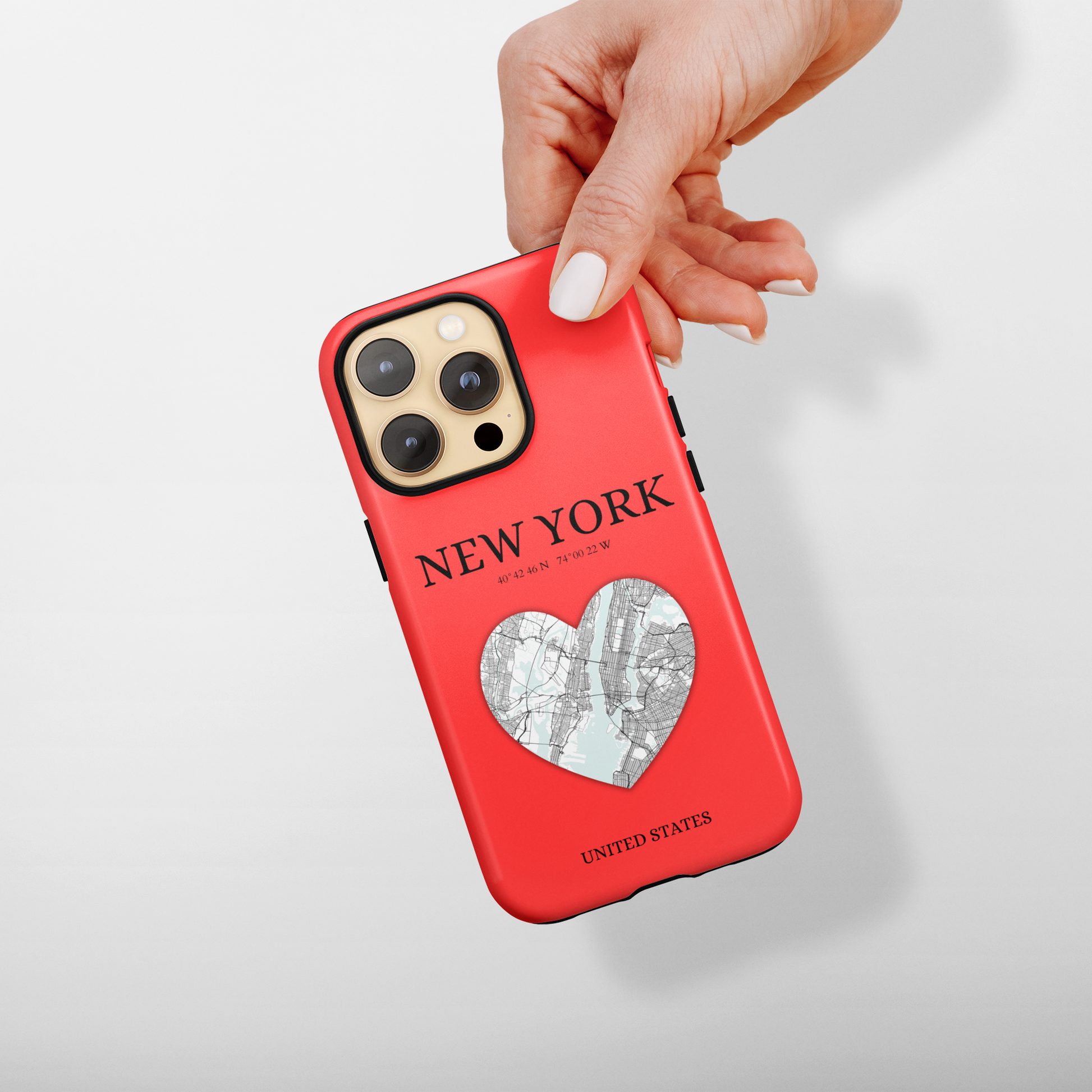 Add a touch of New York to your iPhone with the Red Heartbeat MagSafe Case, offering durable protection, seamless MagSafe compatibility, and a choice between matte o-York Heartbeat - Red (iPhone MagSafe Case)