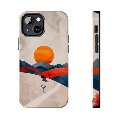 Amber Awakening (iPhone Case 11-15)Shop RIMA Tough Phone Case for iPhone 11-15: Ultimate protection with double-layer defense, glossy finish, and wireless charging compatibility. Urban and weather-resRimaGallery