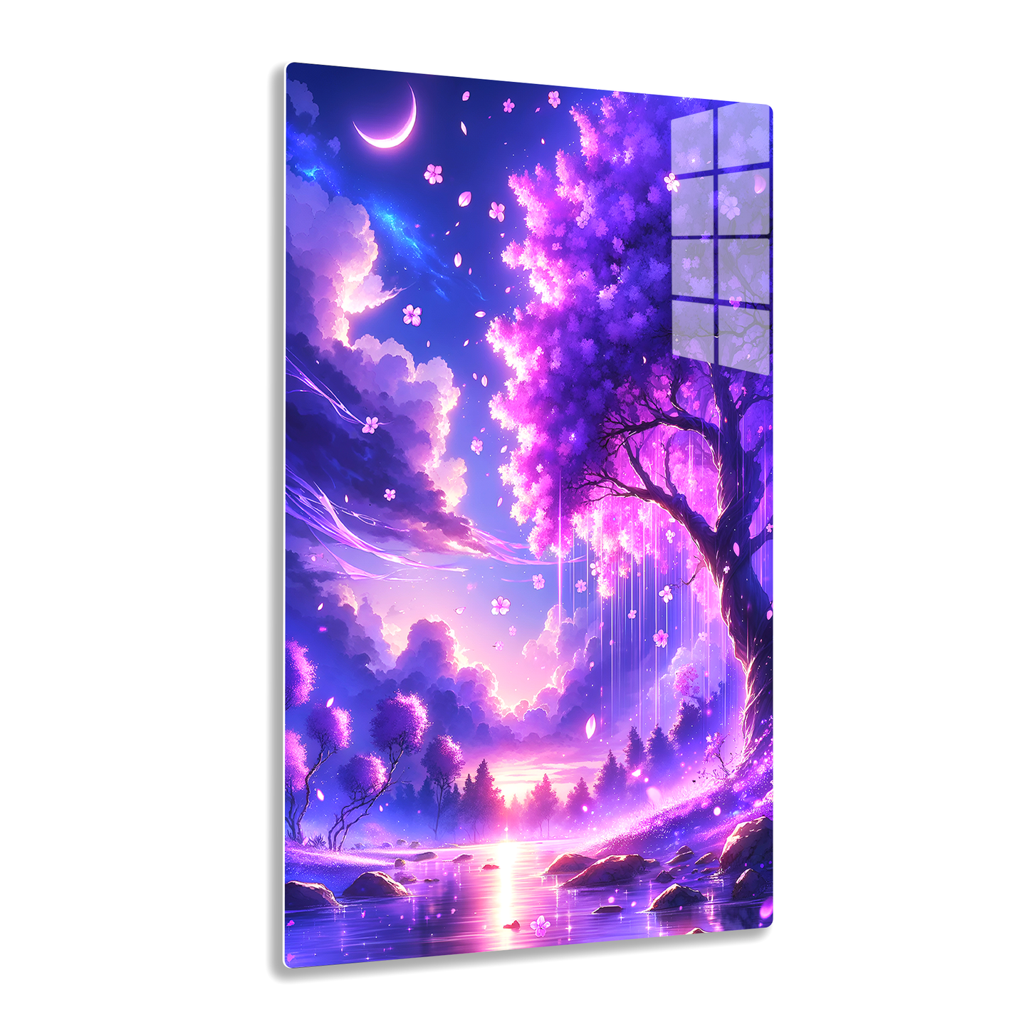 Twilight Bloomfall (Acrylic)Twilight Bloomfall
Discover the Modern Elegance of Acrylic: Elevate your decor with our acrylic wall art, offering a stunning, glass-like effect that brings any imagRimaGallery