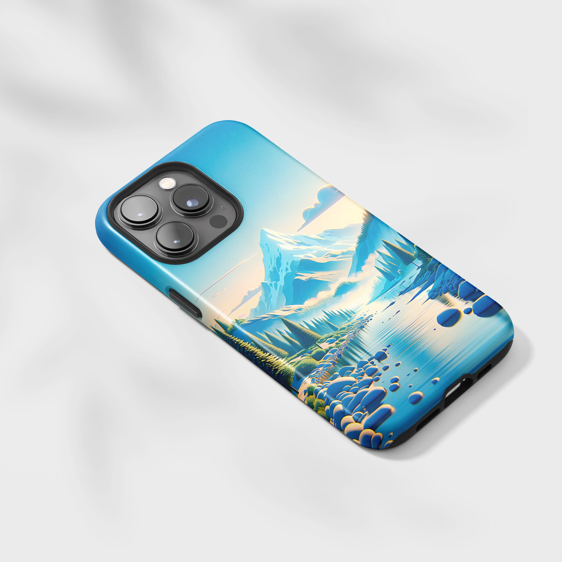 Alpine Serenity (iPhone Case 11-15)Upgrade Your iPhone with RIMA's Tough Case: Combining sleek style and unmatched protection for iPhone 11-15 models. Durable, fashionable, and eco-friendly. Shop now RimaGallery