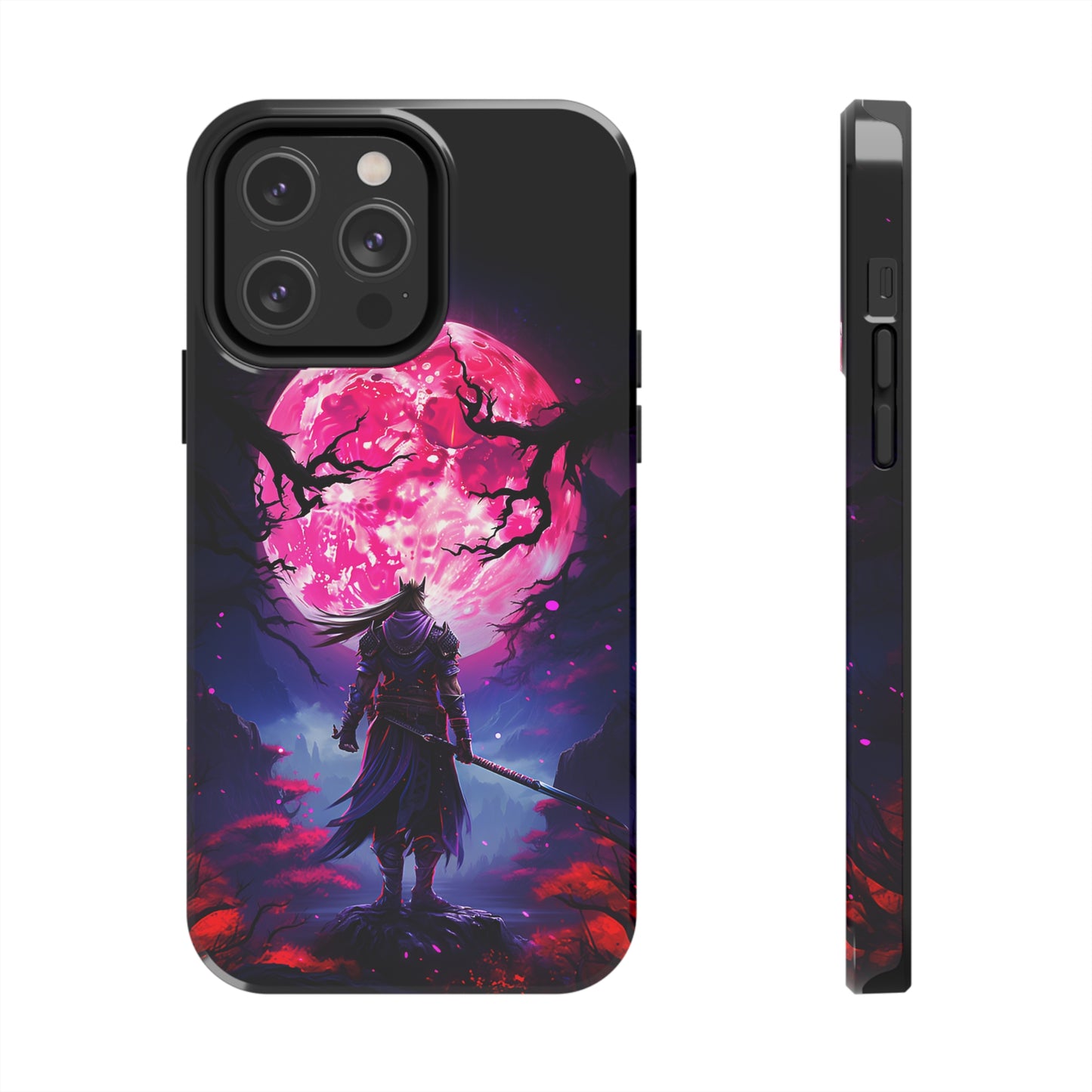 Crimson Moon Warrior (iPhone Case 11-15)RIMA Tough Phone Case: Unmatched Style &amp; Protection for iPhone 11, 12, 13, 14, &amp; 15 🛡️📱
Product Description:
Discover the RIMA Tough Phone Case, exclusivelRimaGallery