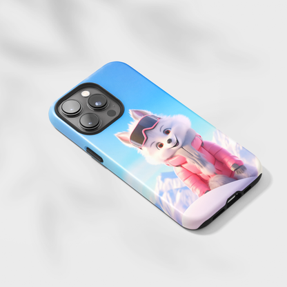 Snow Princess Husky (iPhone Case 11-15)Tech-Forward &amp; Durable iPhone Case: "Discover the RIMA Tough Phone Case - the ultimate fusion of technology and design for iPhone 11 to 15. Boasting advanced shoRimaGallery