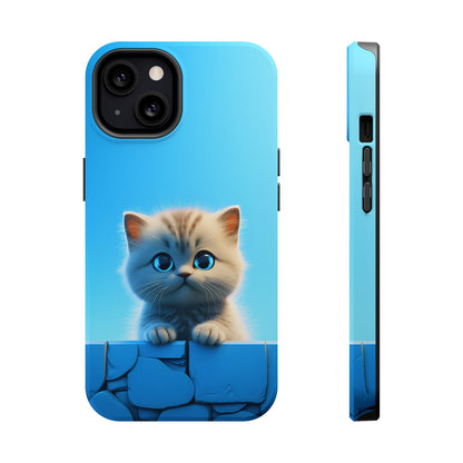 Cute Cat in Blue Sky MagSafe Durable Case: Style Meets Protection 📱✨
Upgrade your device with Rima Gallery's Cute Cat in Blue Sky MagSafe Durable Case. This case is-Blue Sky (iPhone MagSafe Case)