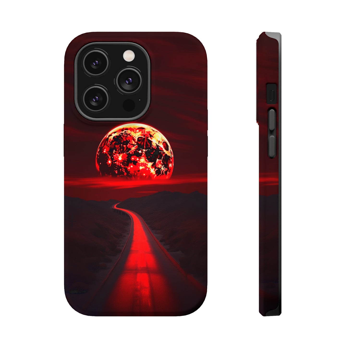 Crimson Eclipse (iPhone MagSafe Case)