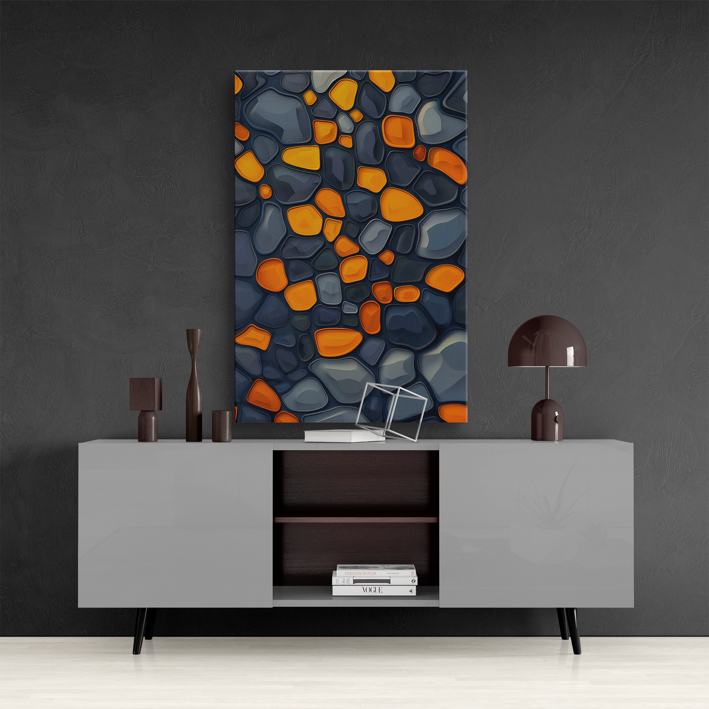 Amber Mosaic (Canvas)Amber Mosaic at RimaGallery, a premium, eco-friendly canvas celebrating quality and sustainability. Elevate your space with vibrant, lasting artRimaGallery