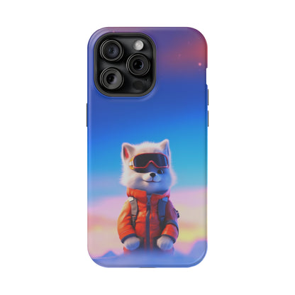 Ski Patrol Pup (iPhone MagSafe Case)Ski Patrol Pup Husky MagSafe Durable Case: Style Meets Protection 📱✨
Upgrade your device with Rima Gallery's Ski Patrol Pup MagSafe Durable Case. This case isn’t juRimaGallery