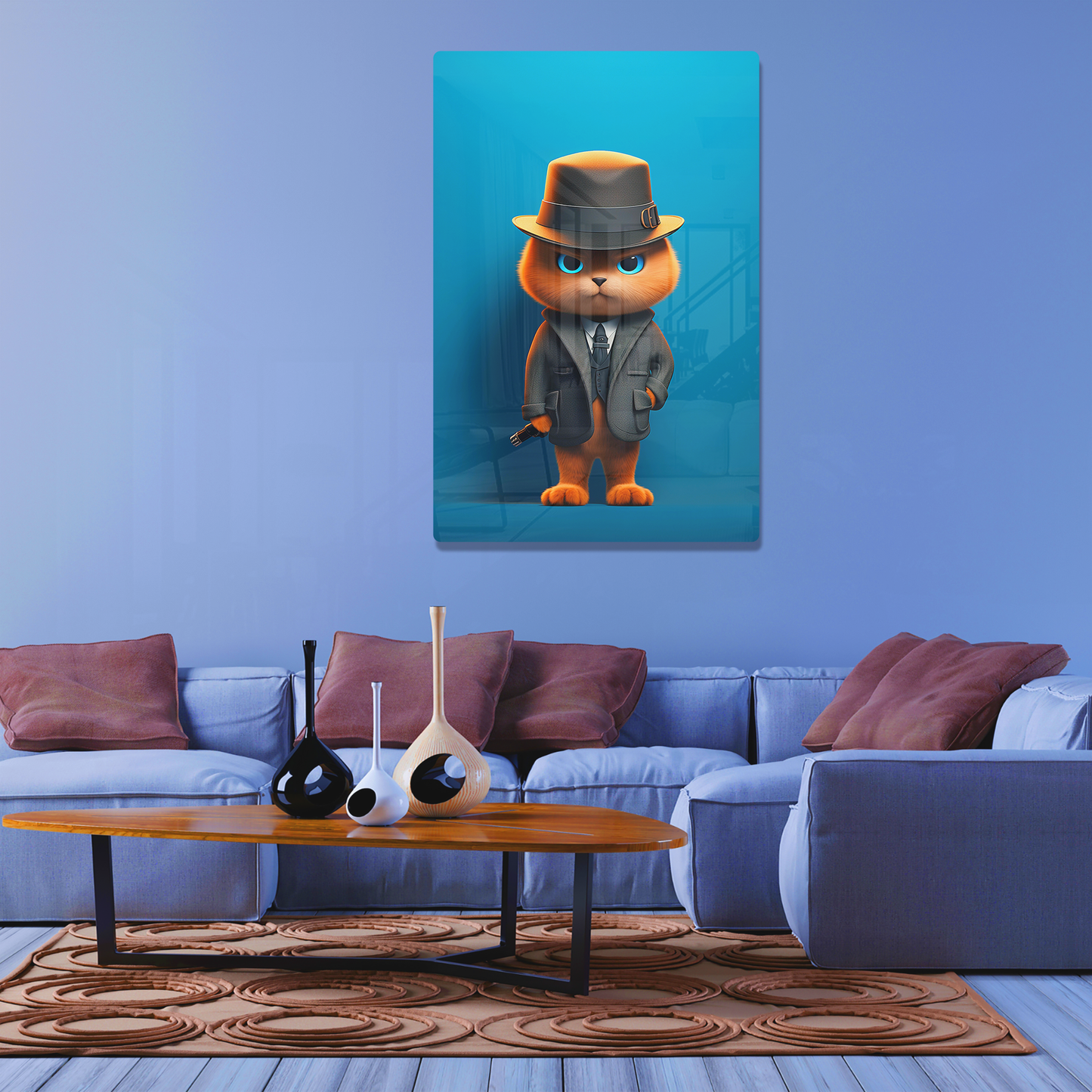Detective Cat (Acrylic)Detective Cat
 
Discover the Modern Elegance of Acrylic: Elevate your decor with our acrylic wall art, offering a stunning, glass-like effect that brings any image tRimaGallery
