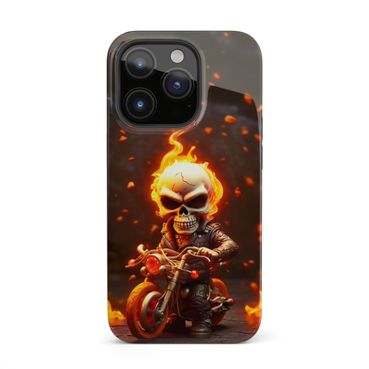 Tiny Skull Biker (iPhone MagSafe Case)Tiny Skull Biker MagSafe Durable Case: Style Meets Protection 📱✨
Upgrade your device with Rima Gallery's Tiny Skull Biker MagSafe Durable Case. This case isn’t justRimaGallery