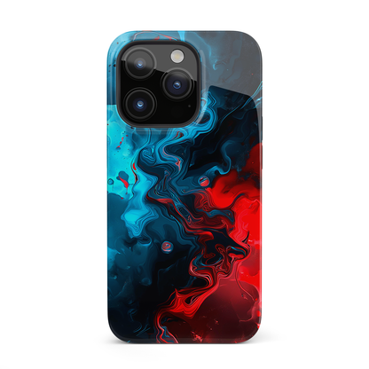Whimsy Waves (iPhone MagSafe Case)Elevate your iPhone's style with Abstract Red and Blue Swirl Pattern Smartphone Case MagSafe Case, offering robust protection, MagSafe compatibility, and a choice ofRimaGallery